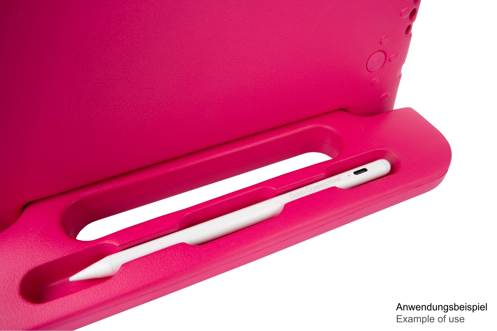 IPad 10.9" (10th gen.) tablet protective case with kickstand, magenta, Good Connections®