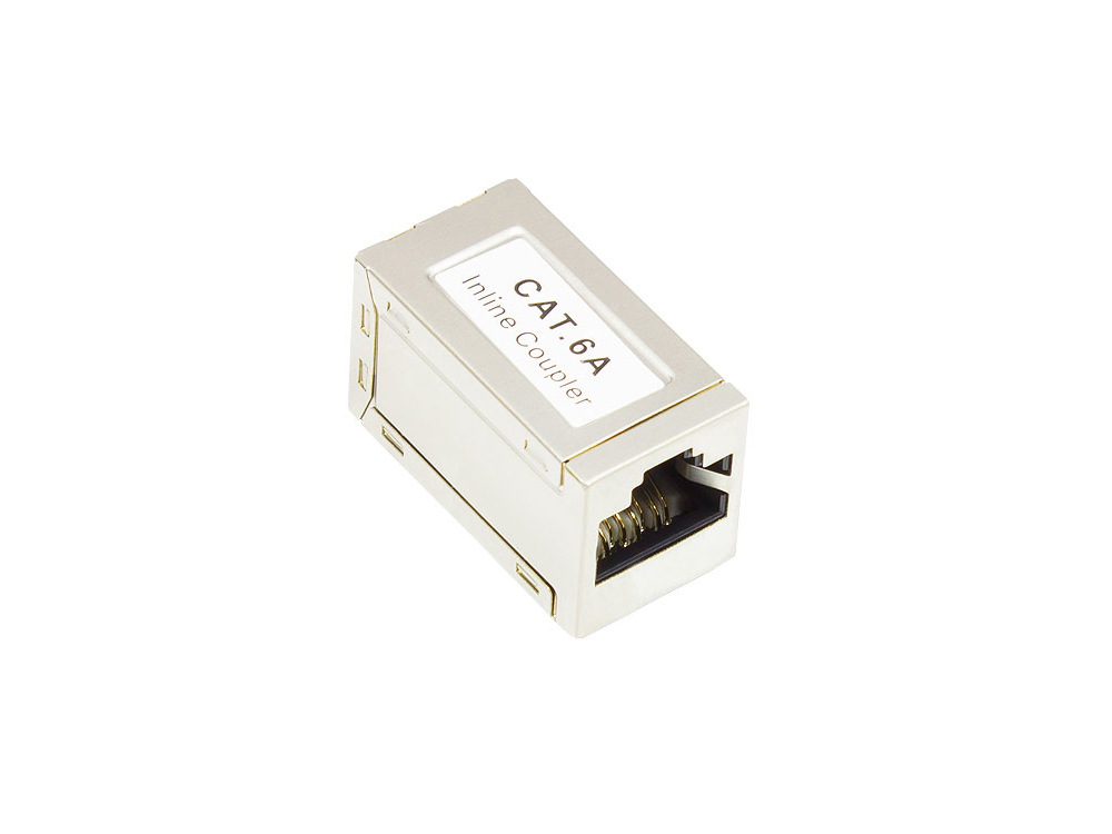Patch cable coupler Cat. 6A, RJ45, fully shielded, Good Connections®