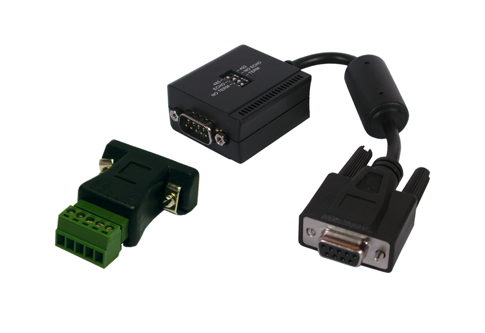 Exsys® Konverter von RS-232 zu RS-422/485 inklusive Terminal Block Adapter