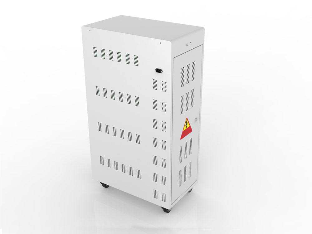 Good Connections® ANTARES T50C Tablet-charging cabinet up to 11", USB-C™ version, 30W per port, UV-C disinfection, grey