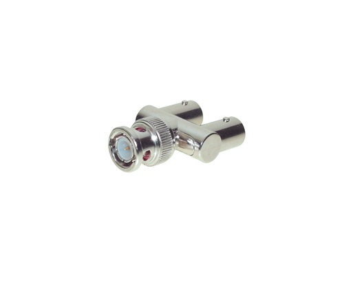 BNC Adapter Stecker-Buchse-Buchse  GABEL-FORM