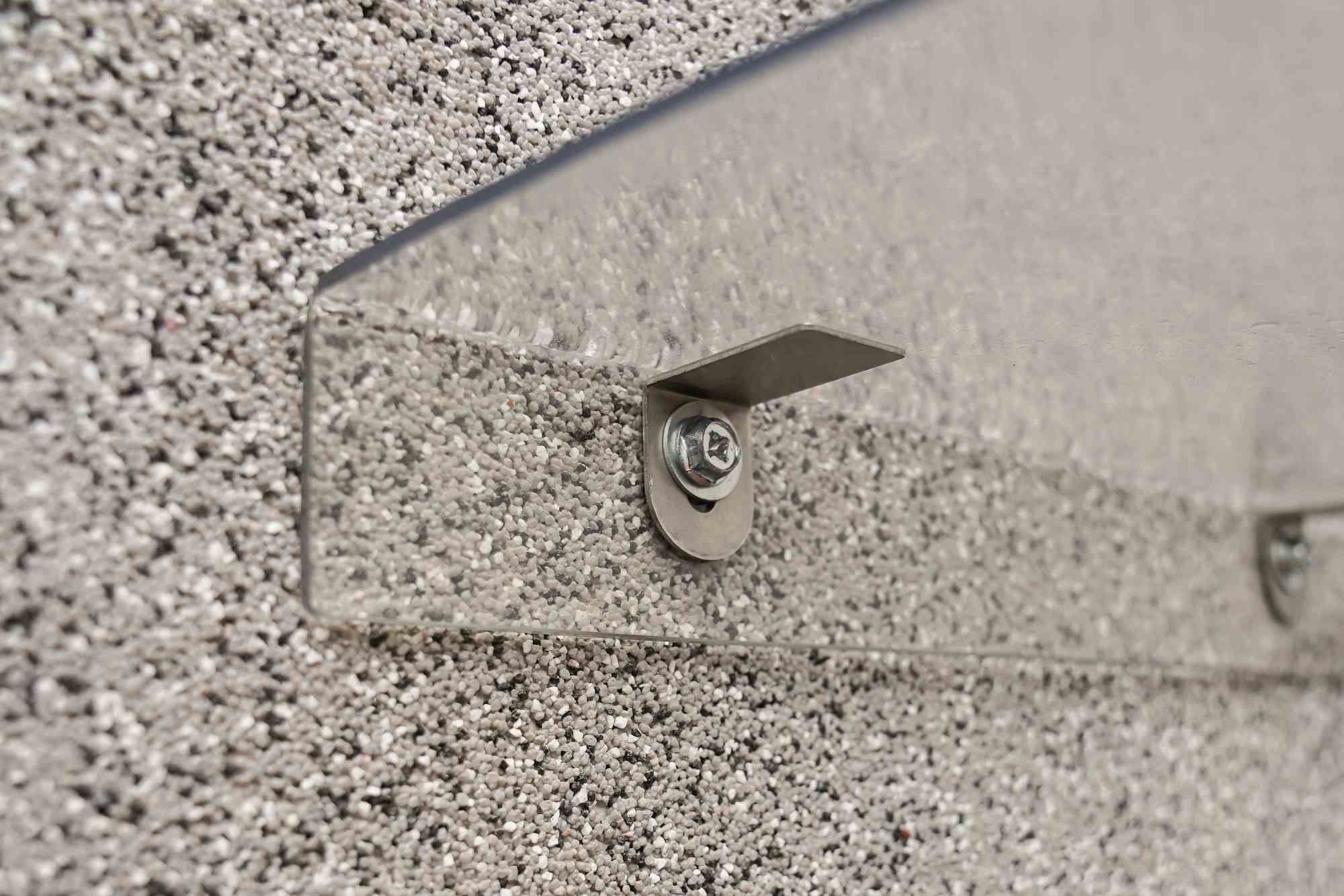 Wallbox canopy - rain protection - UV resistant - W 60 cm x D 34 cm