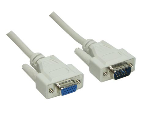 Monitorverlängerung Standard VGA, 3m, Good Connections®