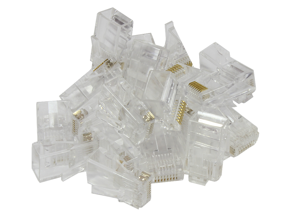 Universal network tool kit 6 in 1, incl. 20x RJ45 plug/-strain relief boots, Good Connections®
