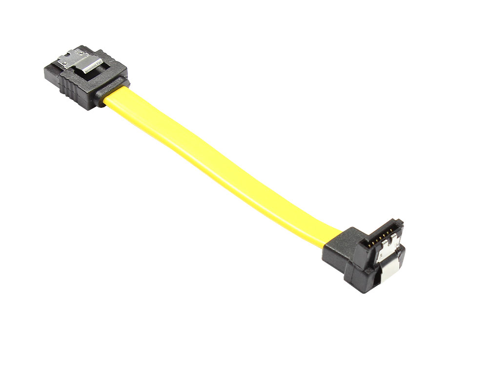 Anschlusskabel SATA 6 Gb/s mit Metallclip, einseitig nach un