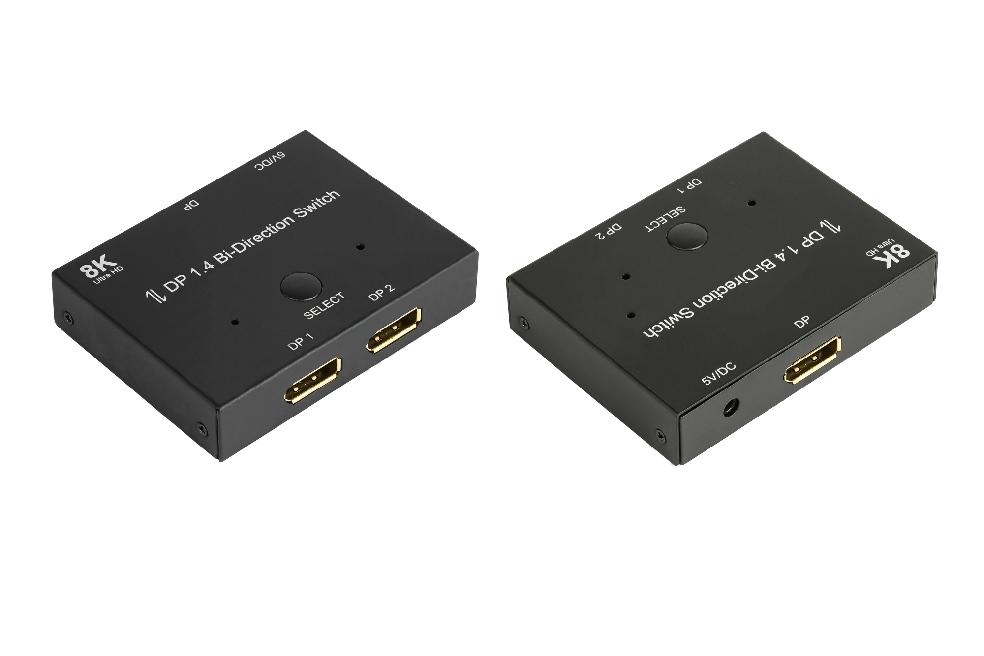 DisplayPort 1.4 Switch / Umschalter, 2-fach, bidirektional, 8K @30Hz, Good Connections®
