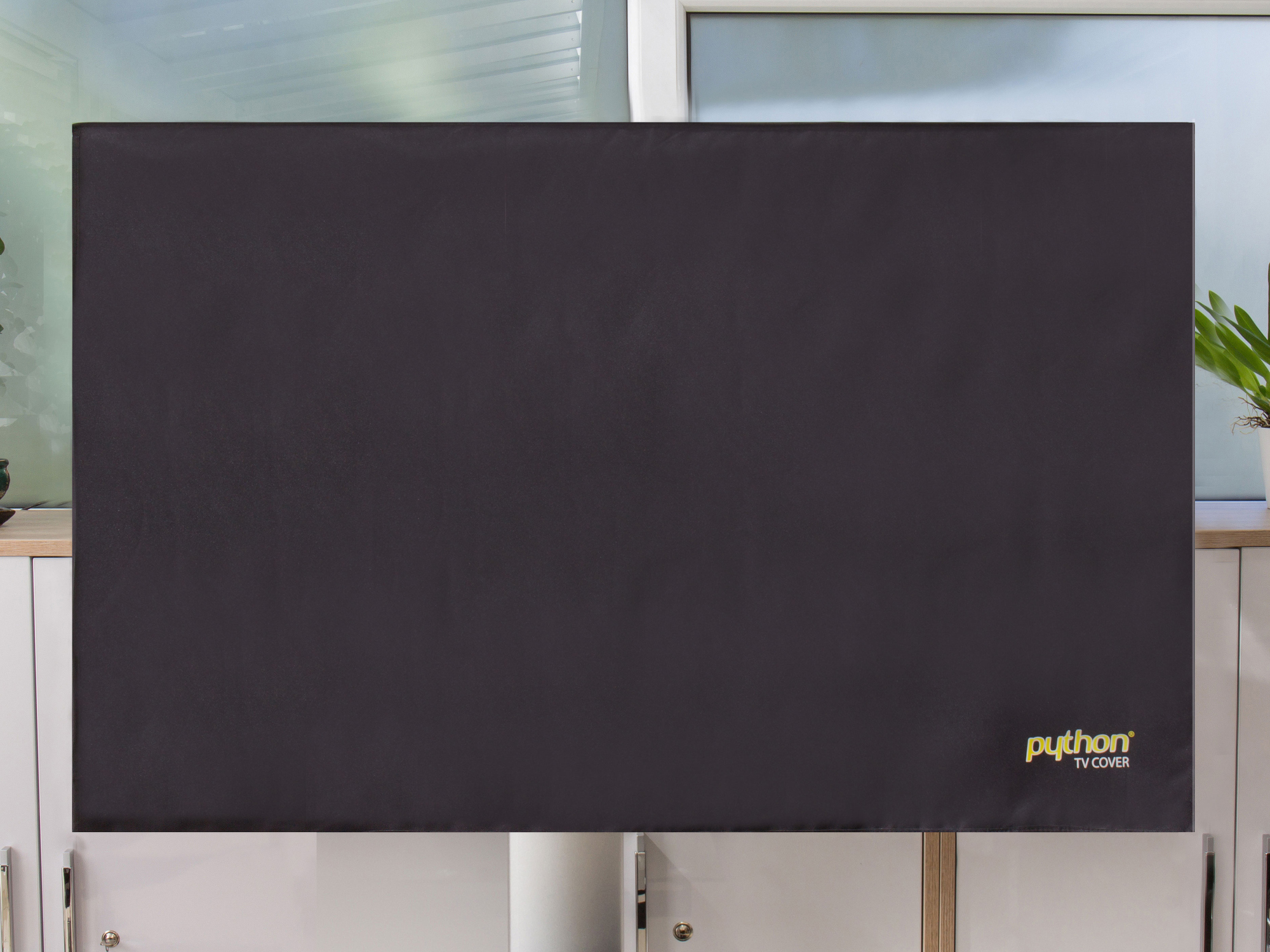 Python® Series TV-Cover Indoor/Outdoor – wetterfester Universalschutz for Ihr TV or Monitor, 101x63 cm, 40“ up to 43“