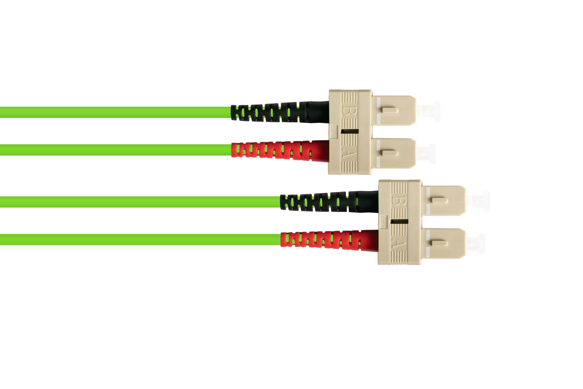 Patchkabel LWL Duplex OM5 (Multimode, 50/125) SC/SC, LSZH, austauschbare Polarität, 30m, Good Connections®