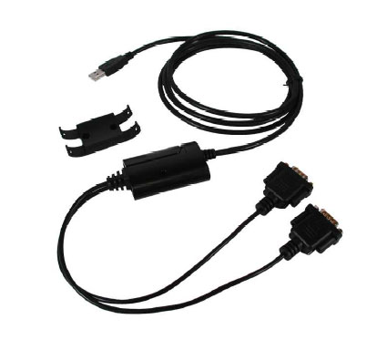 Exsys® USB 2.0 zu 2S Seriell RS-232 Kabel mit 9 Pin Stecker, 1.8 m [EX-1322]