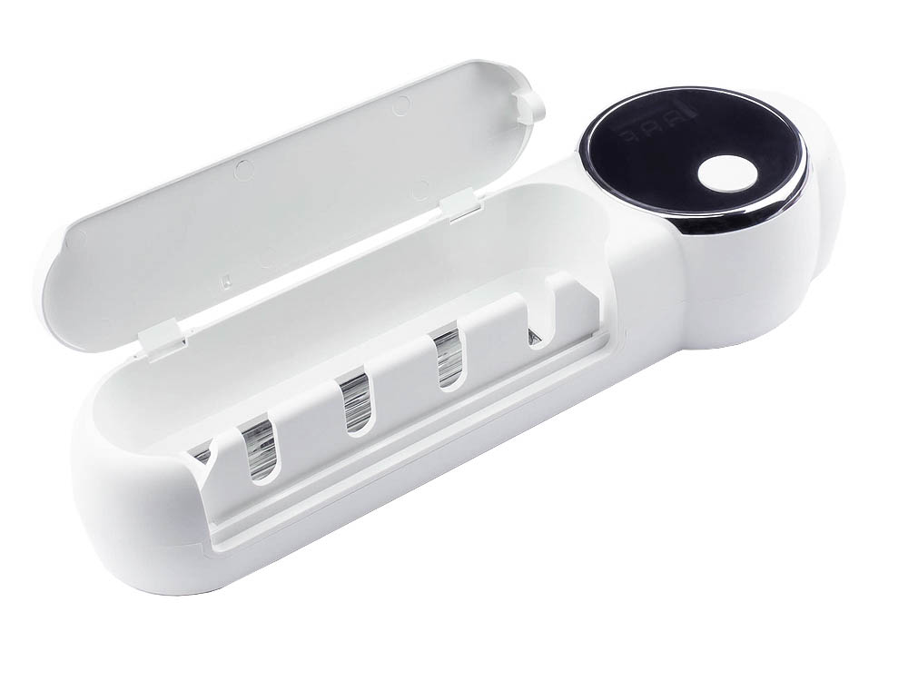 UV-C toothbrush disinfection station, for four electric/manual toothbrushes, Good Connections®