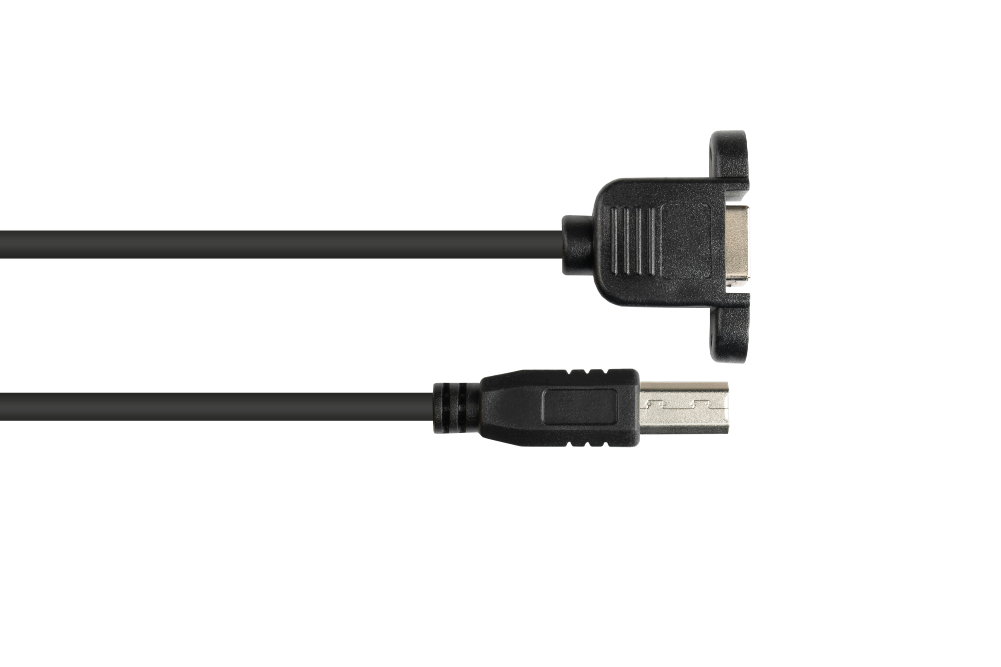 USB 2.0 Verlängerungskabel Stecker B an Einbaubuchse B, 3 m, Good Connections®
