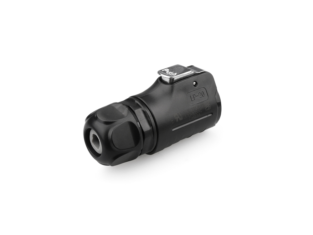 Industrie-Steckverbinder S1 - Power (5-Pin) Stecker mit Klick-Arretierung, Lötanschluss, M20, IP65/67, Good Connections®