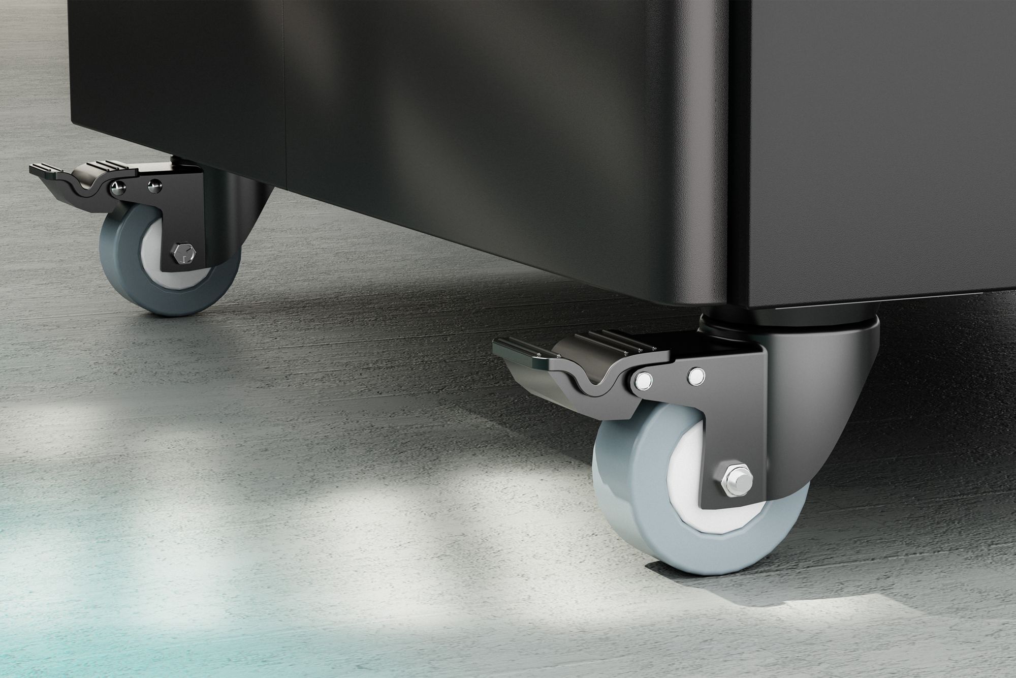 Good Connections® ANTARES T65 Tablet-Ladewagen, UV-C Desinfektion, schwarz