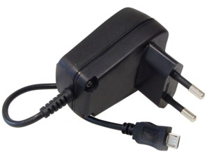 Universal Ladenetzteil für Handys mit Micro B USB-Anschluß, 5V, 600mA