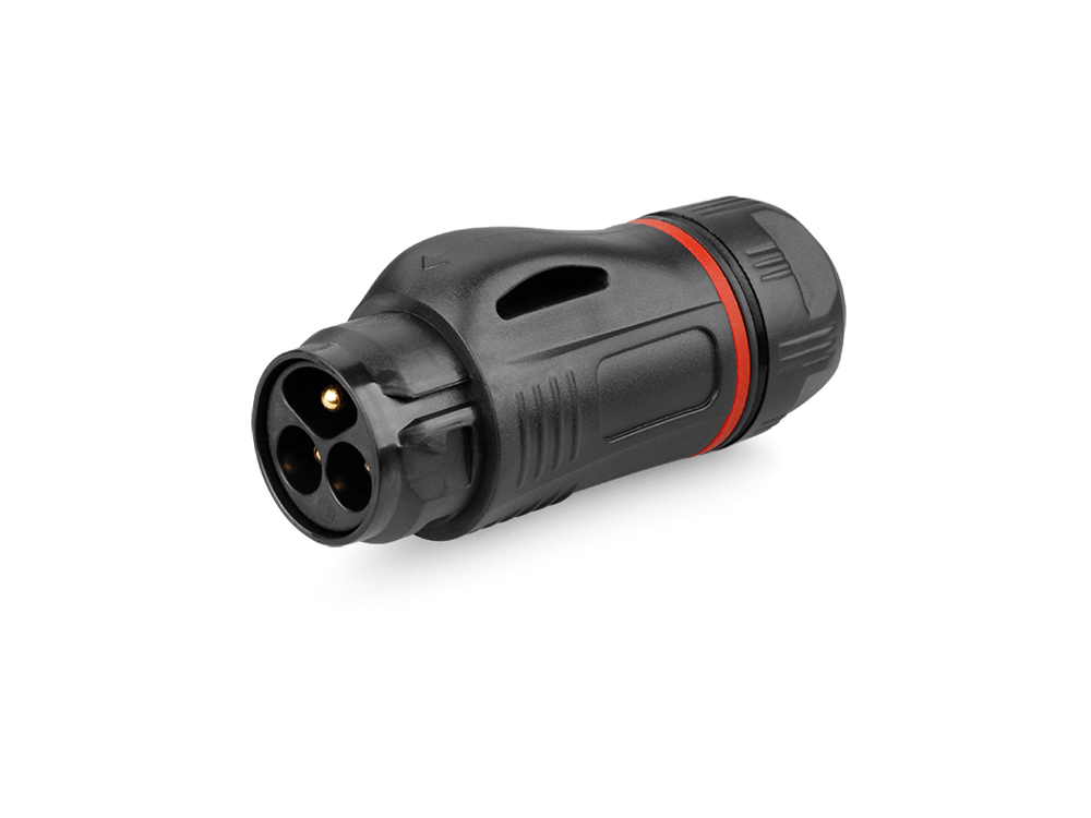 Industrie-Steckverbinder S2 - Power (3-Pin) Stecker, Schraubanschluss, M24, IP67, Good Connections®