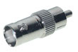 Adapter BNC Buchse an Cinch Stecker