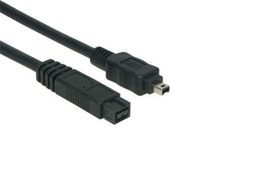 FireWire IEEE1394b Anschlusskabel 9/4, 1m, Good Connections®