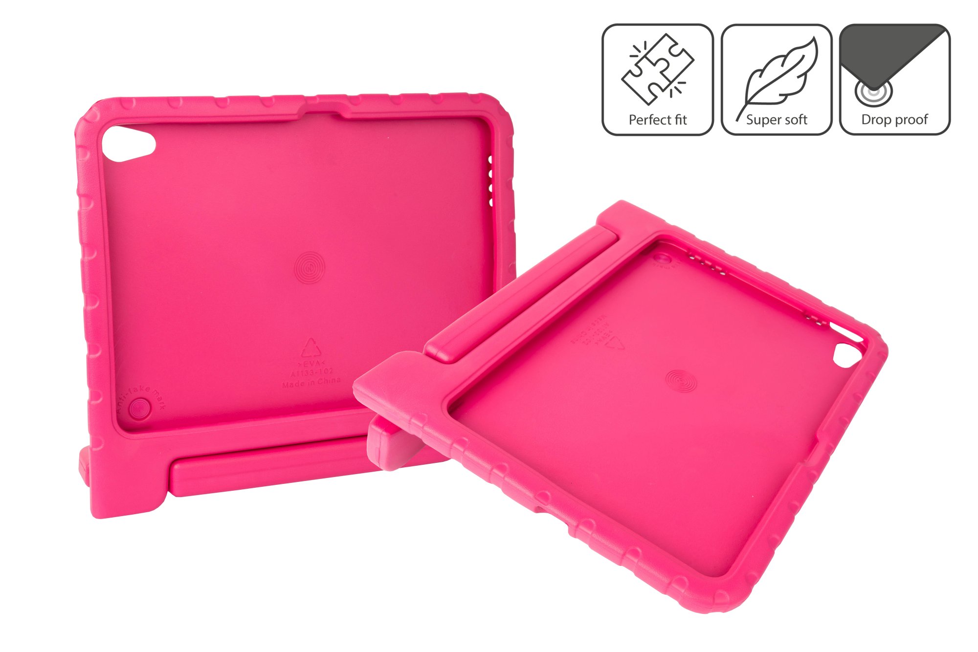 IPad 10.9" (10th gen.) tablet protective case with kickstand, magenta, Good Connections®