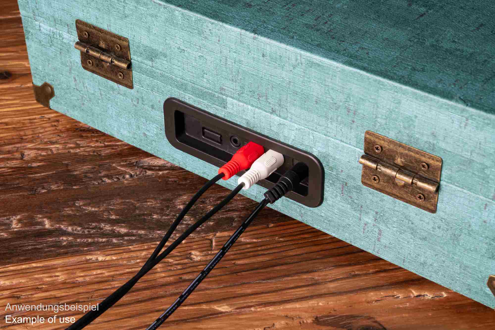 Audio adapter 2x Cinch plug to 5-pin DIN socket, 0.2m, Good Connections®