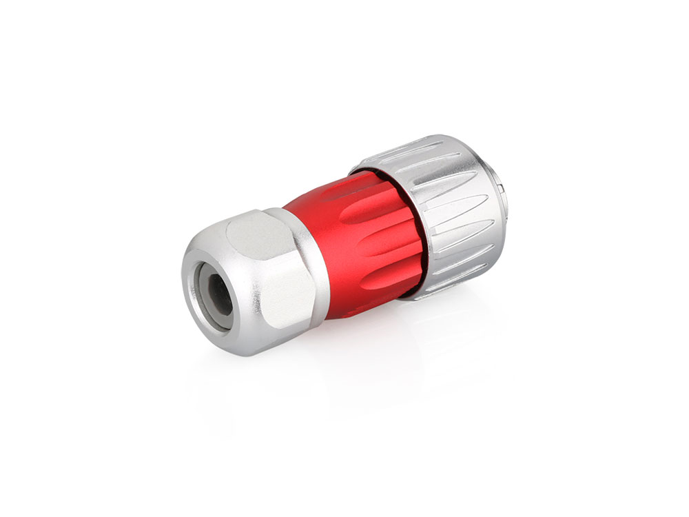 Industrial Connector S3 - Power (4-pin) Plug with cable gland, solder termination, metal, M20, bayonet, IP65/67, Good Connections®