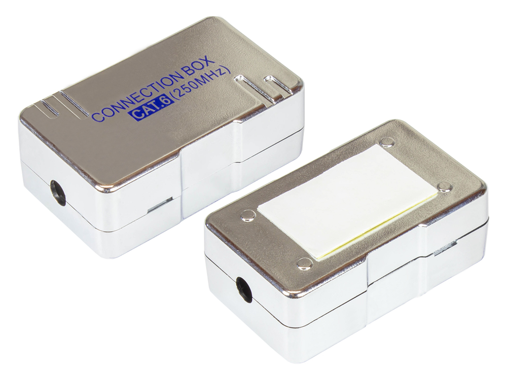 Junction box Cat. 6, LSA, shielded, metallised housing, Good Connections®