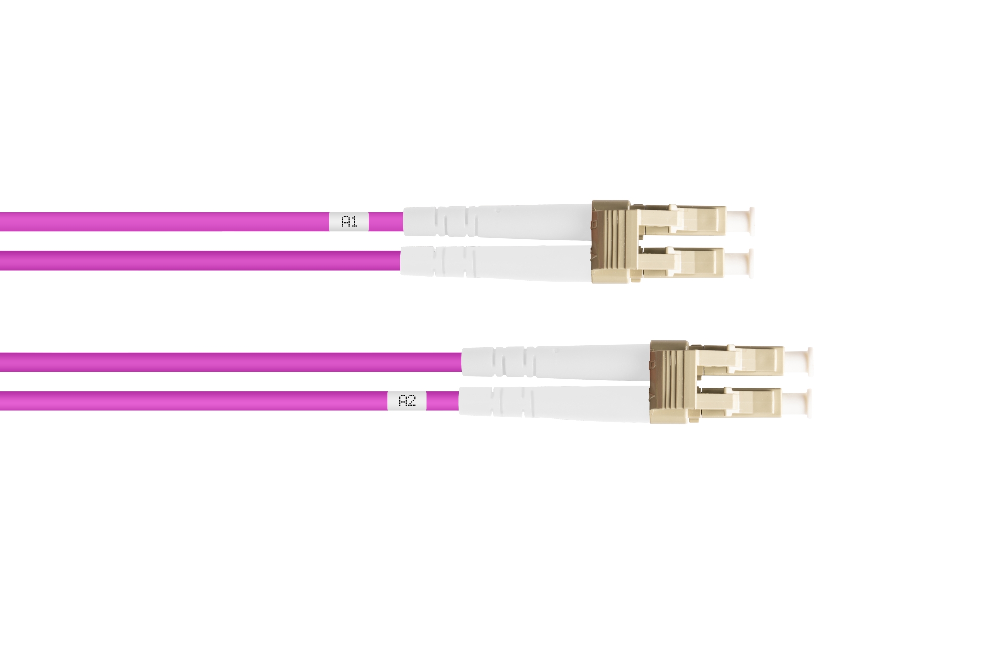 Patchkabel LWL Duplex OM4 PANZERKABEL (Multimode, 50/125) LC/LC, LSZH, Stahlarmierung und Nagetierschutz, trittfest, 15m, Good Connections®