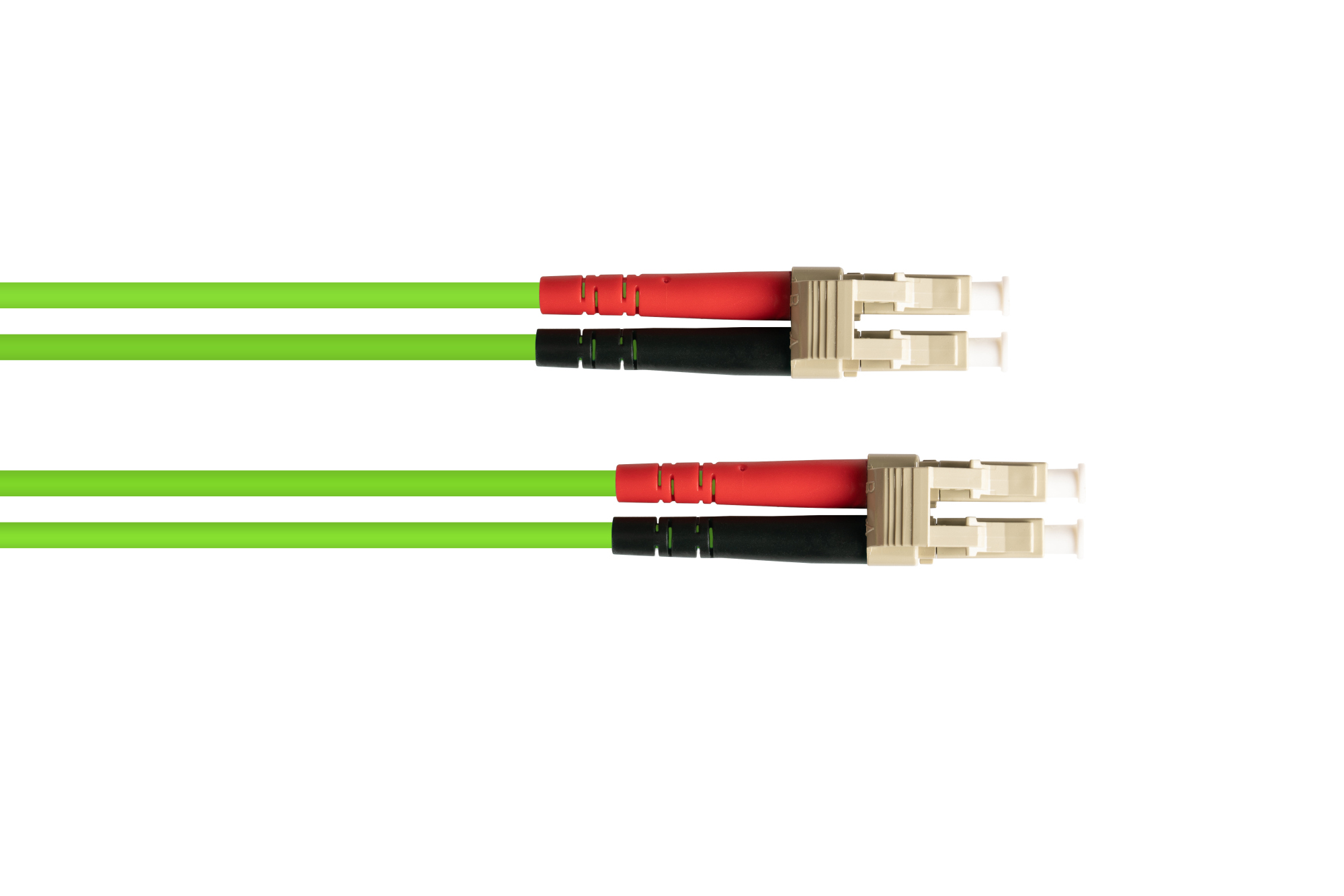 Patch cable LWL Duplex OM5 (Multimode, 50/125) LC/LC, LSZH, exchangeable polarity, 7,5m, Good Connections®