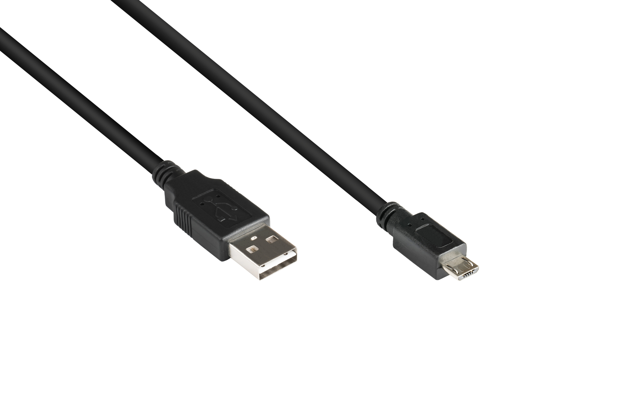 Anschlusskabel USB 2.0 EASY Stecker A an Stecker Micro B, sc