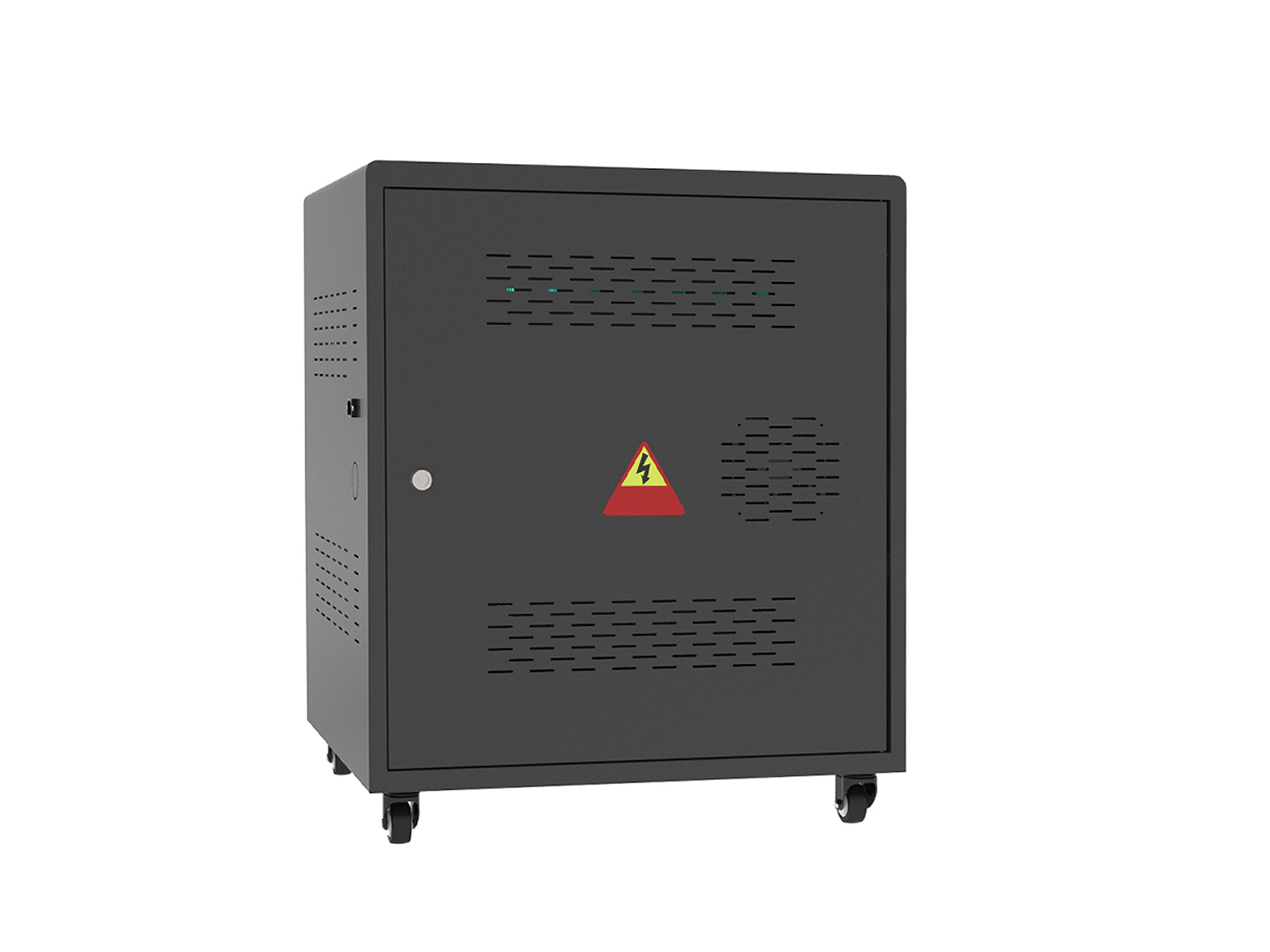 Good Connections® ANTARES N20E Notebook charging trolley up to 15,6", UV-C disinfection, switch-on delay, black