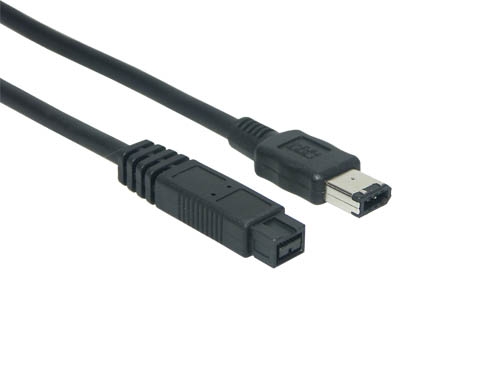 FireWire IEEE1394b Anschlusskabel 9/6, 1m, Good Connections®
