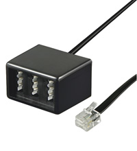 Telefonadapter RJ11 (6/4) Stecker an NFN Buchse, Good Connections®
