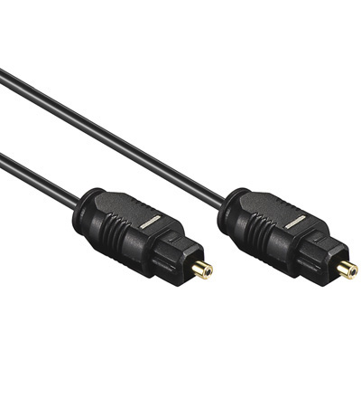Lichtwellenleiterkabel Toslink St./St., Ø 4mm, Länge 2m, Good Connections®
