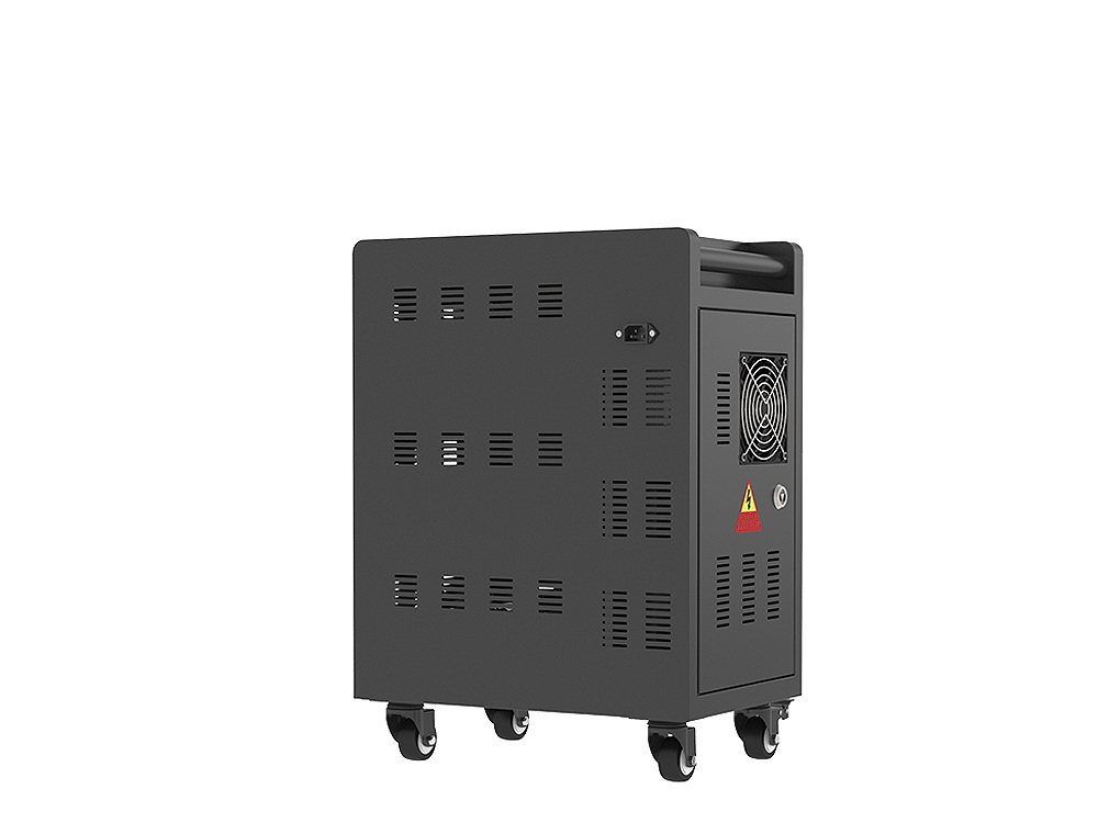 Good Connections® AURIGA S30 Smartphone Charging Trolley, black/white