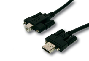 Verlängerungskabel, USB 2.0 Stecker A an Stecker B, verschra