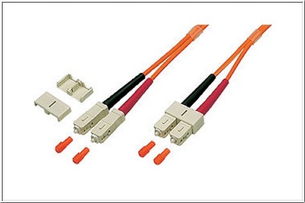 LWL Duplex Patchkabel SC / SC, 62,5/125 Länge: 1m, Good Connections®