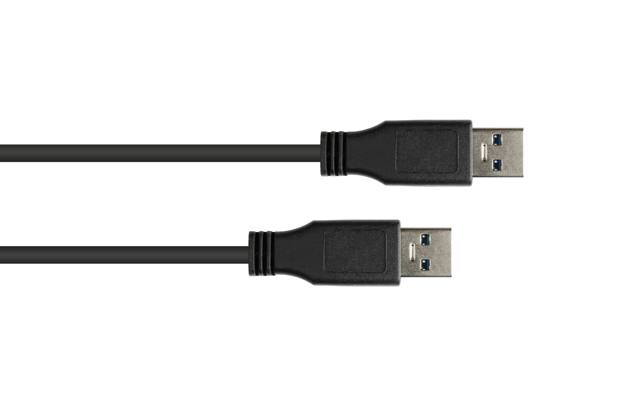 Anschlusskabel USB 3.0 Stecker A an Stecker A, schwarz, 3m, Good Connections®