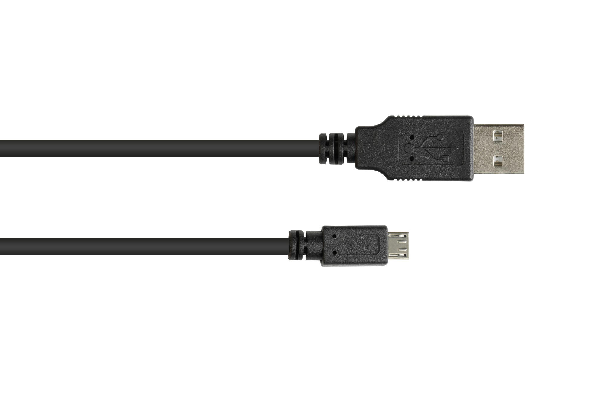 Anschlusskabel USB 2.0 EASY Stecker A an Stecker Micro B, sc