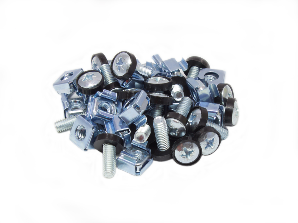 Mounting Set M6, screws 20 mm, set of 20, silver, Good Connections®