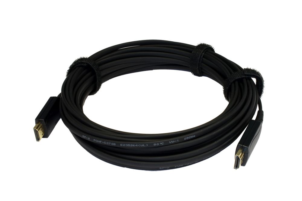 HDMI 1.4 Aktives Optisches Kabel (AOC), schwarz, 10 m, Exsys® [EX-K1685]