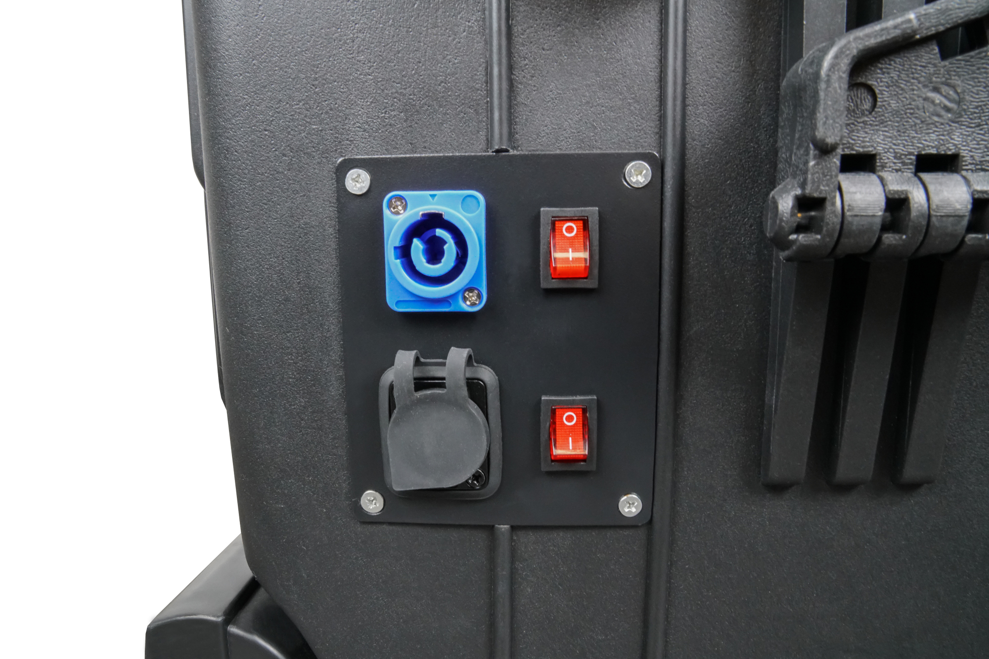 Good Connections® ATON3 T16C Tablet Charging Trolley, USB-C™ design, sync function via USB, active ventilation, additional sockets, RJ45, black