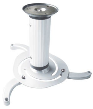 Ceiling mount projector / projector, ball joint, color: white