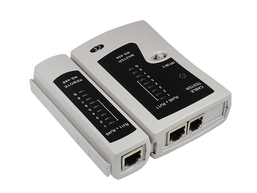 Universal network tool kit 6 in 1, incl. 20x RJ45 plug/-strain relief boots, Good Connections®