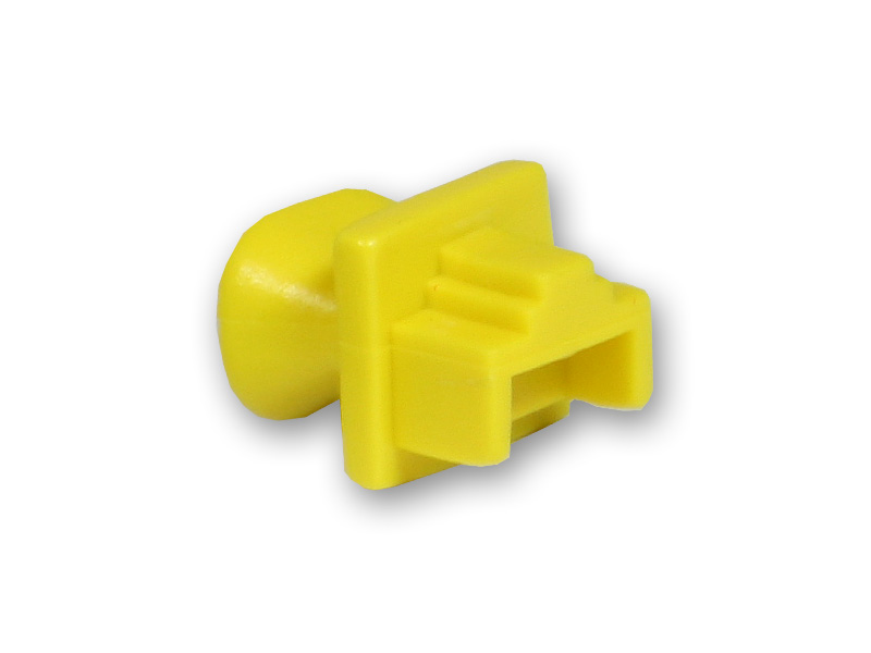 Staubschutzdeckel für RJ-45 Buchse, gelb