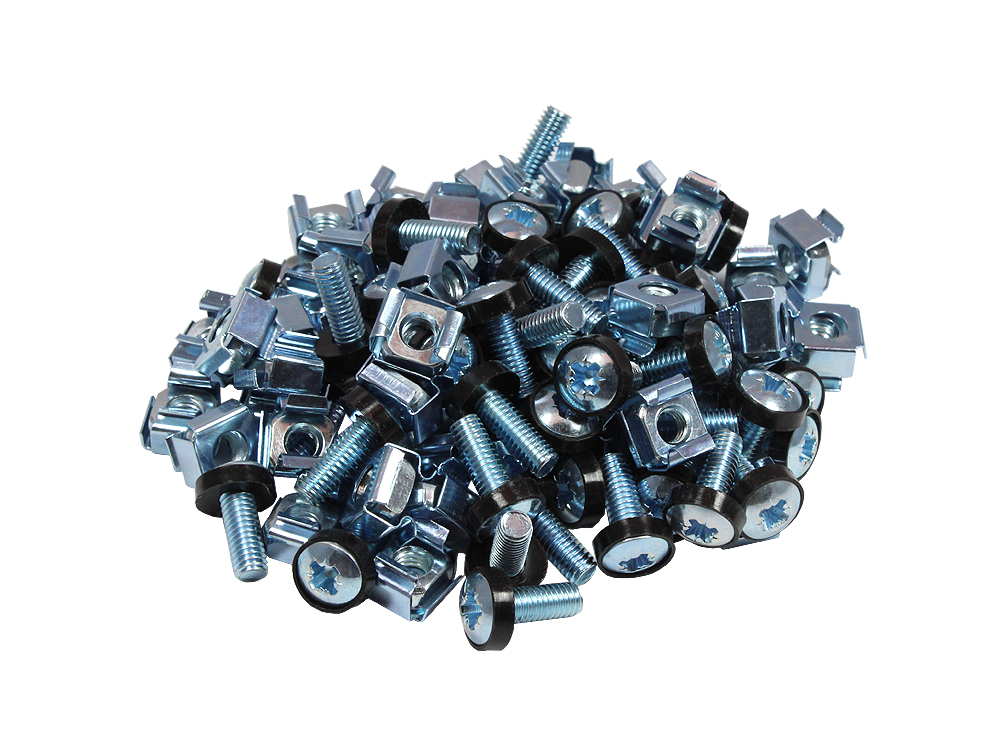 Mounting Set M6, screws 20 mm, set of 50, silver, Good Connections®