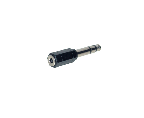 Audio Adapter 3,5mm Stereo Buchse / 6,3mm Stereo Stecker