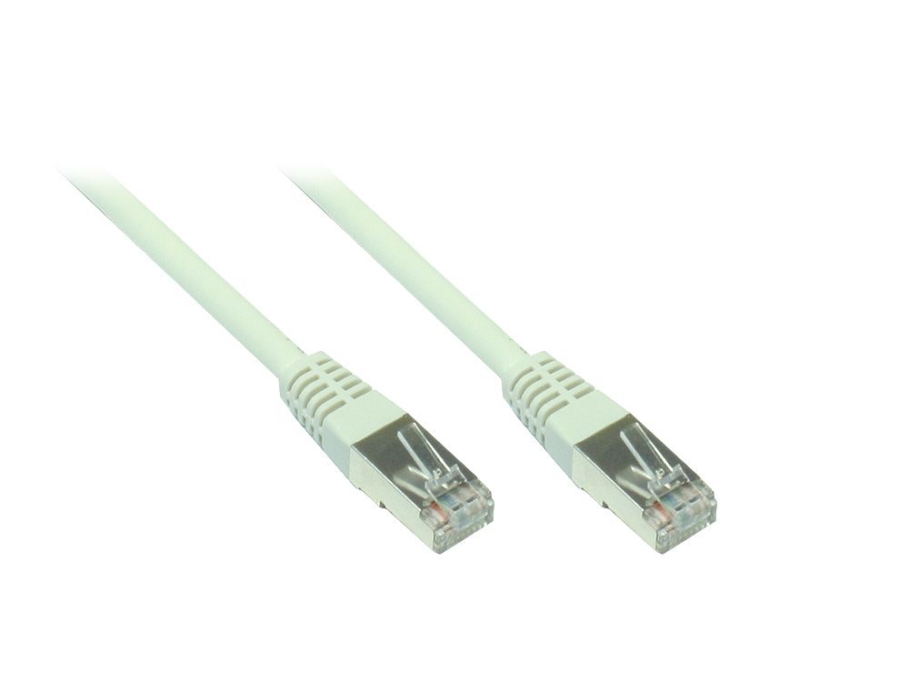 Patchkabel, Cat. 5e, F/UTP, grau, 1,5m, Good Connections®