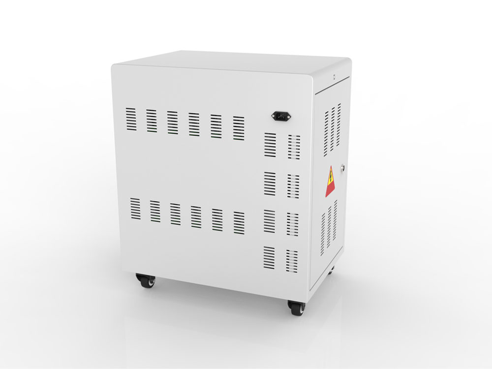 Tablet charging cart for up to 20 devices, UV-C disinfection, Smart Control, grey, Good Connections®