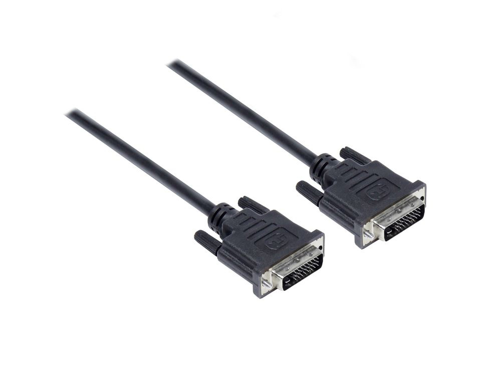 DVI DL Anschlusskabel 24+1 St. an 24+1 St., Länge: 3m, Good Connections®