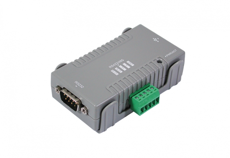 USB 2.0 an 1S Seriell RS232/422/485 mit Surge Protection und Optical Isolation, verschraubbar, Plastikgehäuse, Exsys® [EX-1331VIS]