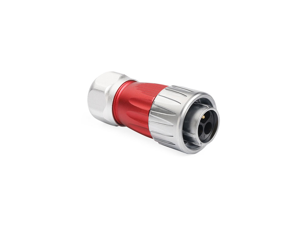 Industrial Connector S3 - Power (3-pin) Plug with cable gland, solder termination, metal, M20, bayonet, IP65/67, Good Connections®